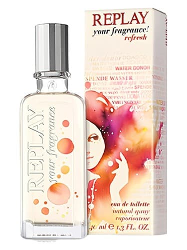 Replay Your Fragrance! Refresh for Woman