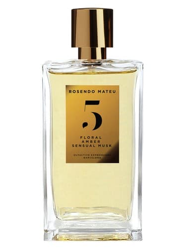 Rosendo Mateu No 5 Floral, Amber, Sensual Musk