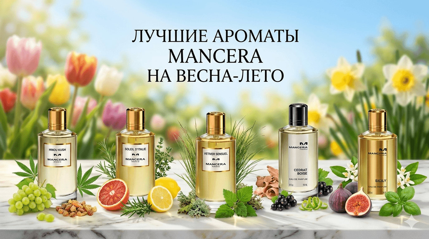 Лучшие ароматы Mancera на весну и лето