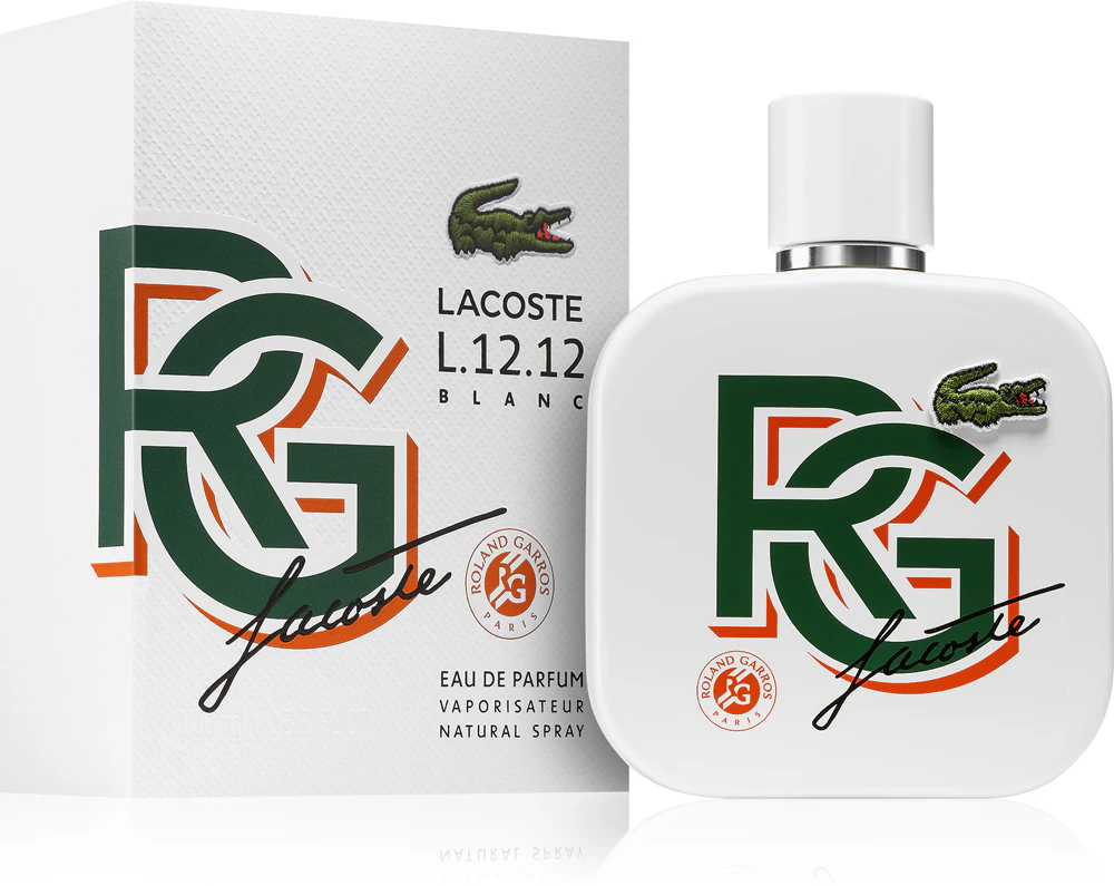 Lacoste Fragrances L.12.12 Eau de Parfum Blanc Edition Limitee Roland Garros 2