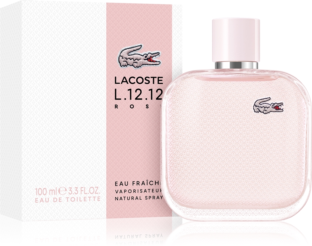 Lacoste Fragrances L.12.12 Eau de Toilette Rose Eau Fraiche For Her 2
