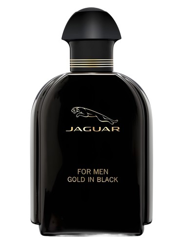 Jaguar For Men Gold in Black