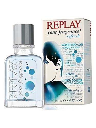 Replay Your Fragrance! Refresh for Man