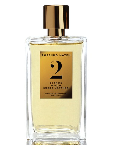 Rosendo Mateu No 2 Citrus, Wood, Suede Leather